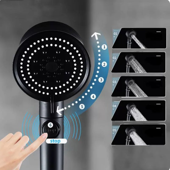 high-pressure shower head upgrade