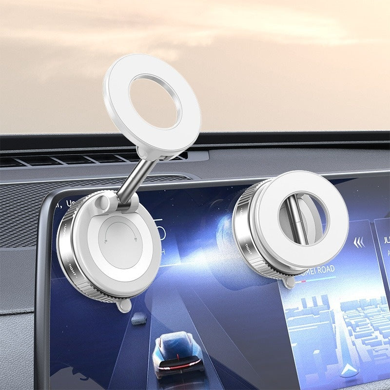 Magnetic Car Navigation Vacuum Phone Holder