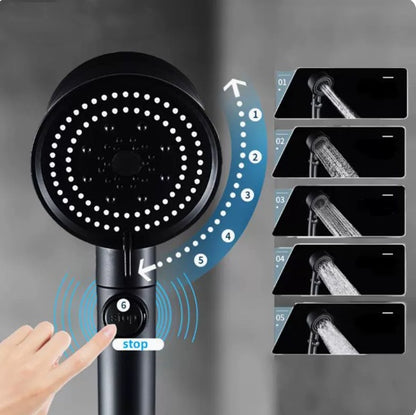 high-pressure shower head upgrade