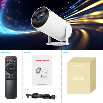 Smart Projector Home 4K Portable